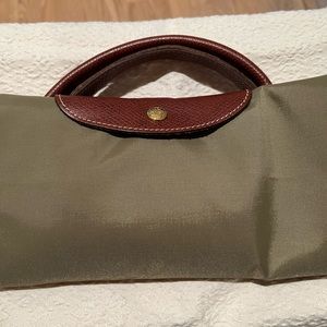 Longchamp Le Pliage Nylon Weekend bag Olive Green